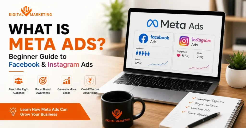 What is Meta Ads for business? Learn Facebook and Instagram advertising basics with HV Digital Marketing guide.